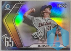 2022 Bowman Chrome Scouts Top 100 #BTP-65 Jackson Jobe Tigers